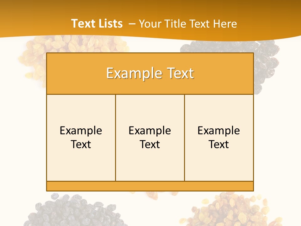 Healthy Pile Black PowerPoint Template