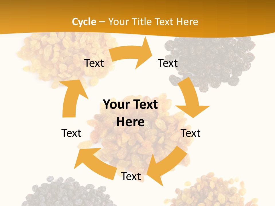 Healthy Pile Black PowerPoint Template