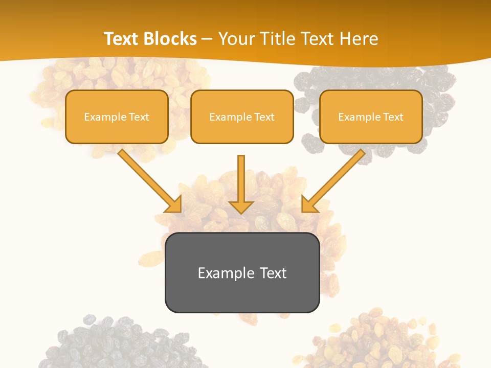 Healthy Pile Black PowerPoint Template