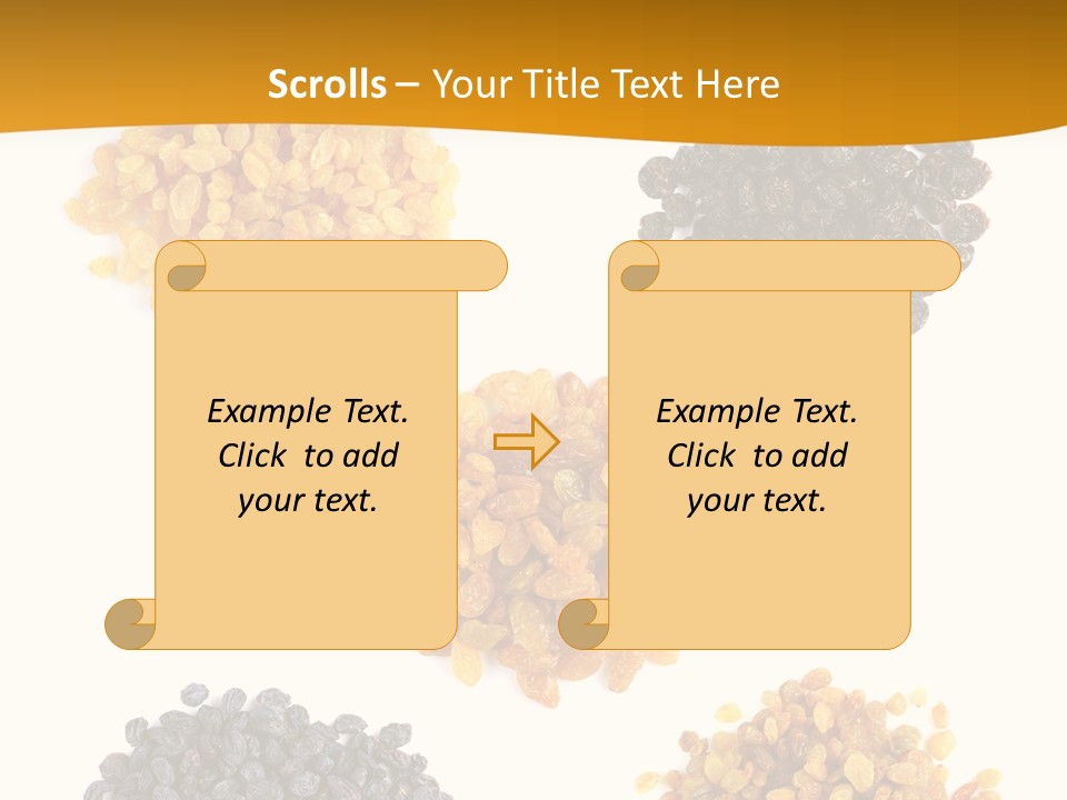 Healthy Pile Black PowerPoint Template