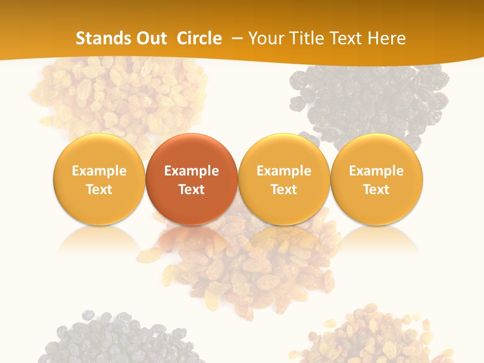 Healthy Pile Black PowerPoint Template