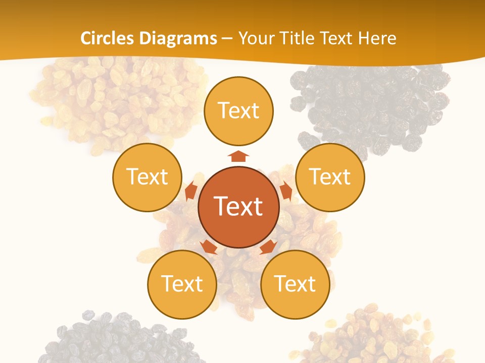 Healthy Pile Black PowerPoint Template