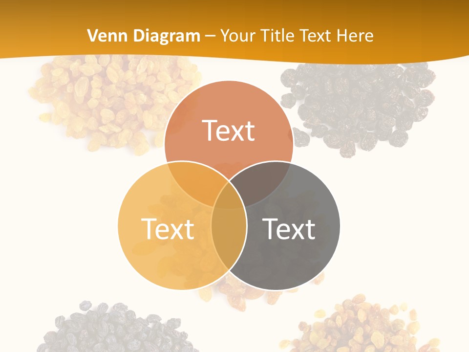 Healthy Pile Black PowerPoint Template