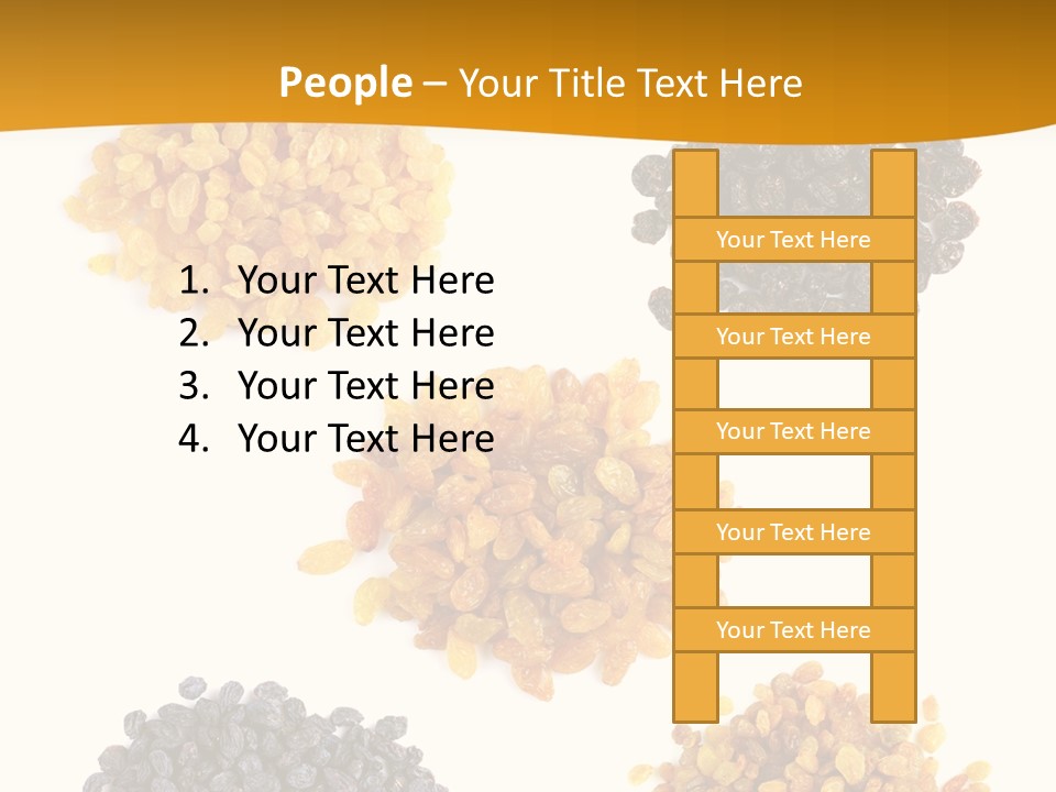 Healthy Pile Black PowerPoint Template