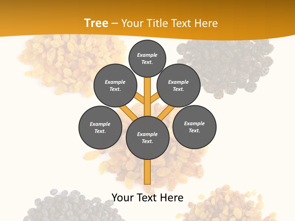 Healthy Pile Black PowerPoint Template