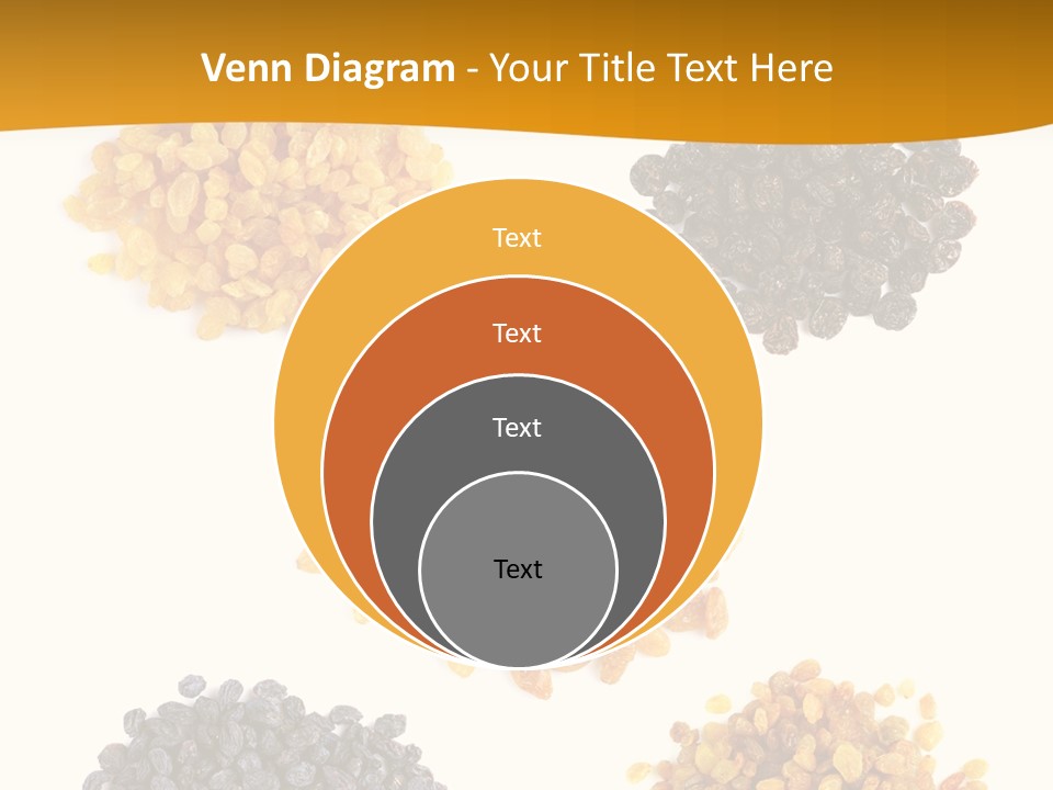 Healthy Pile Black PowerPoint Template