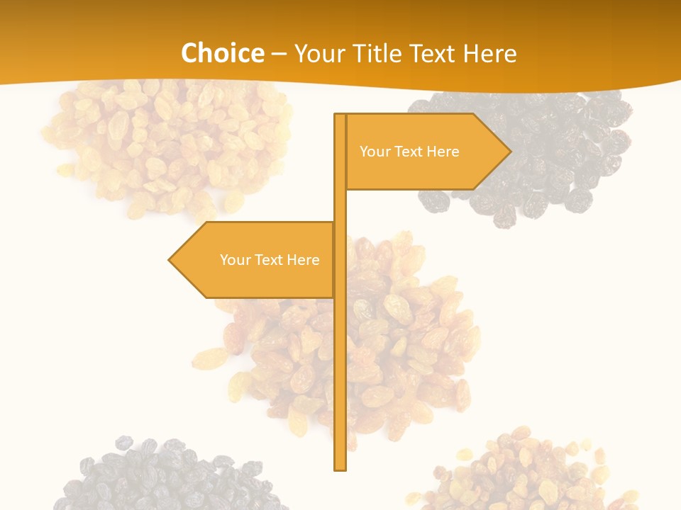 Healthy Pile Black PowerPoint Template