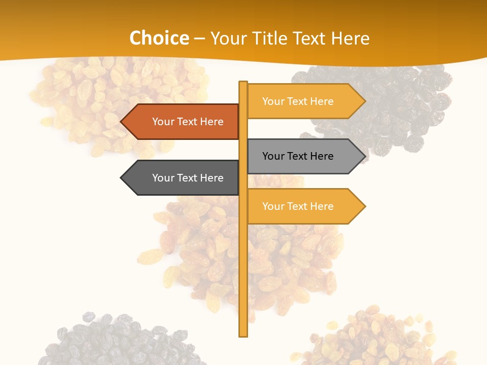 Healthy Pile Black PowerPoint Template