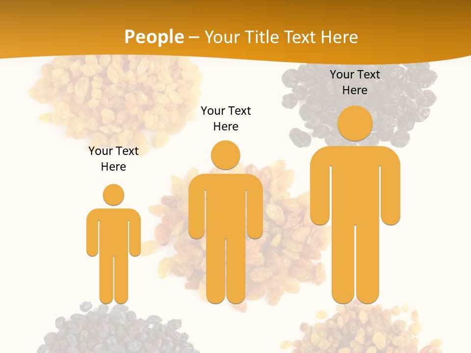 Healthy Pile Black PowerPoint Template