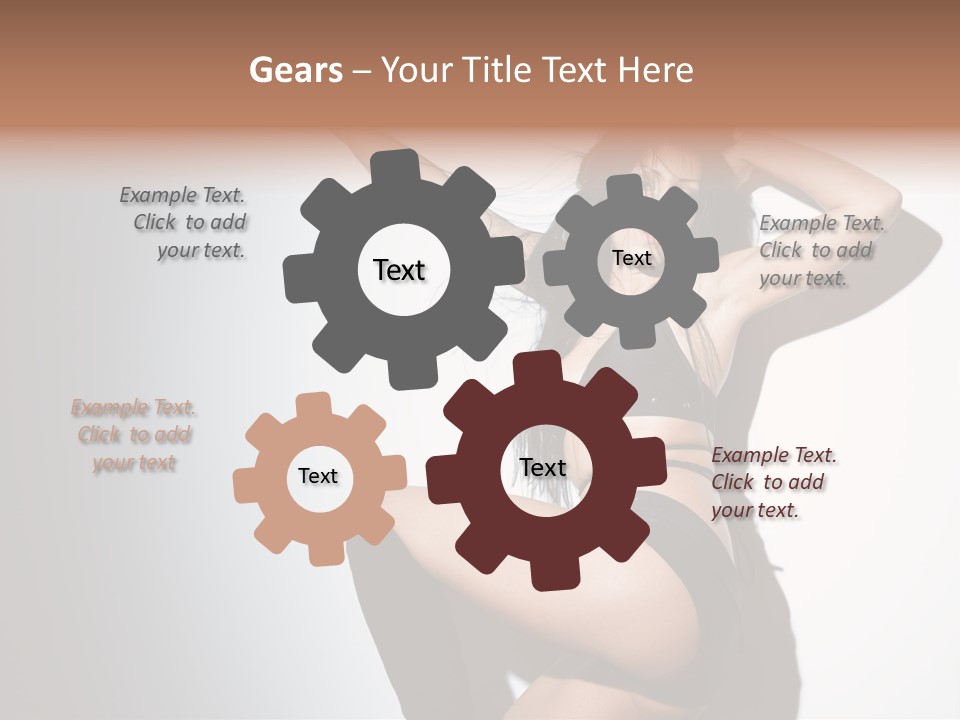 Performance Female Indoor PowerPoint Template