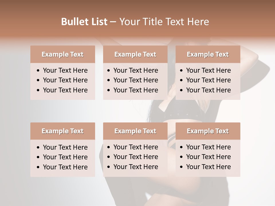 Performance Female Indoor PowerPoint Template