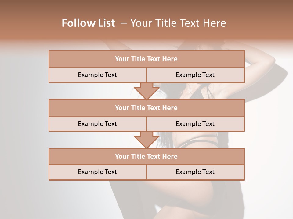 Performance Female Indoor PowerPoint Template