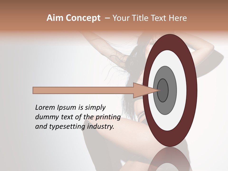 Performance Female Indoor PowerPoint Template