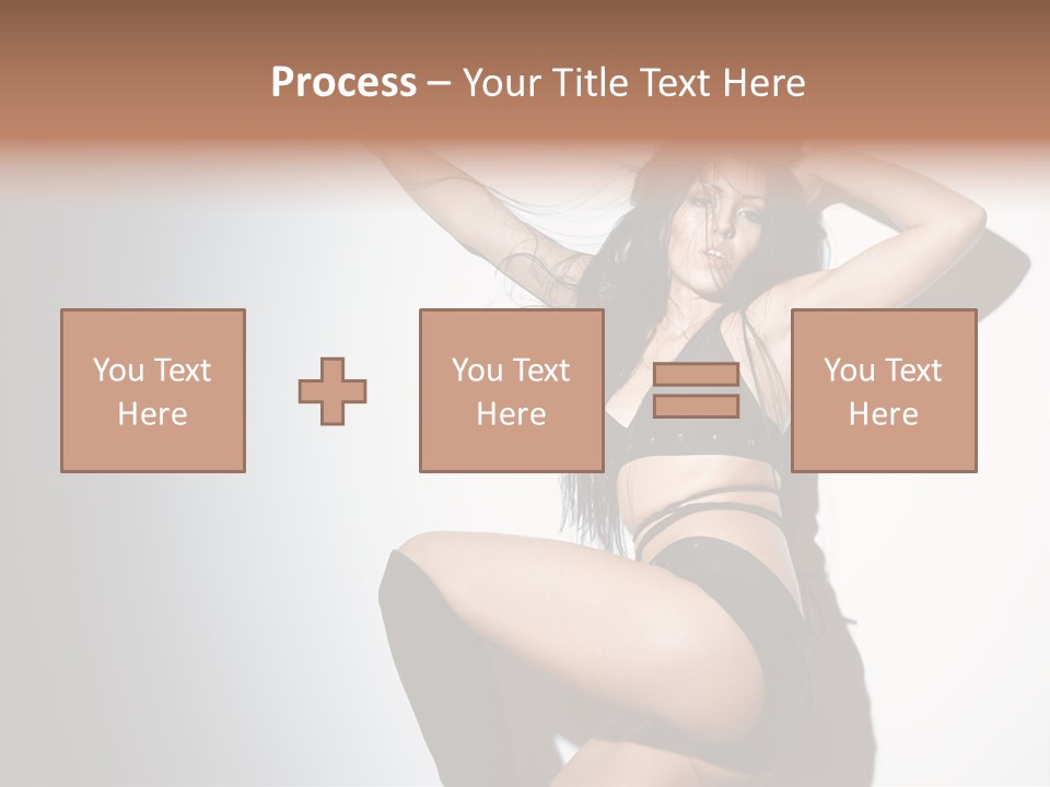 Performance Female Indoor PowerPoint Template