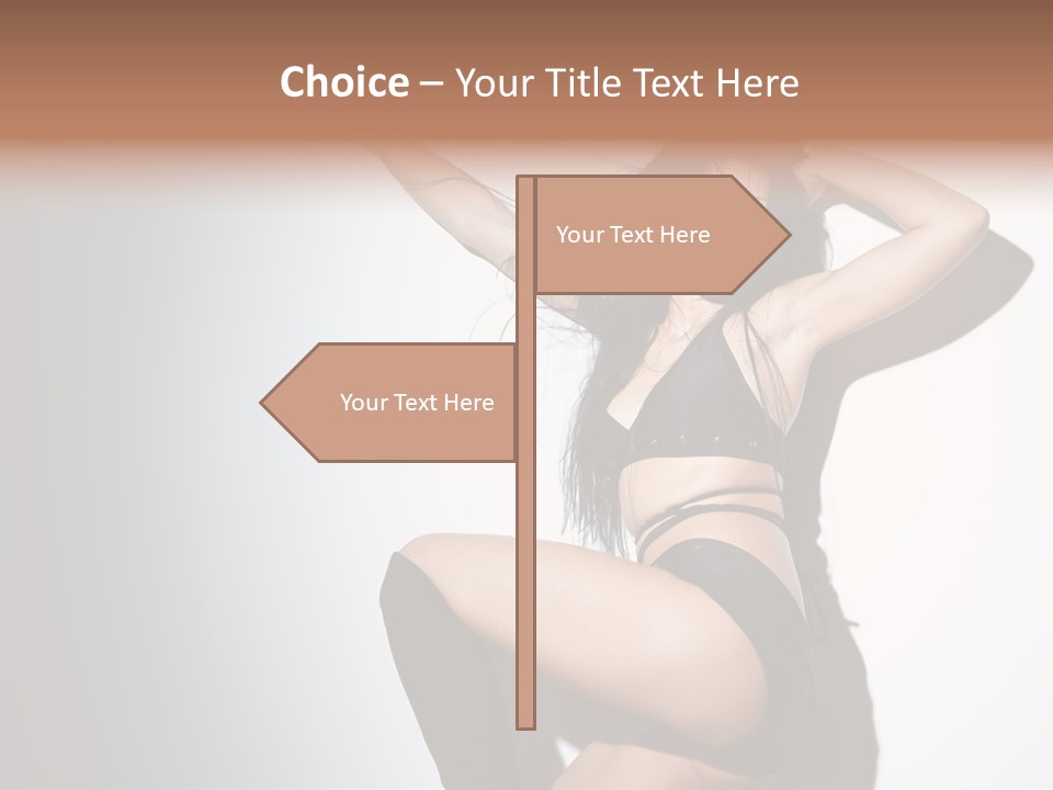 Performance Female Indoor PowerPoint Template