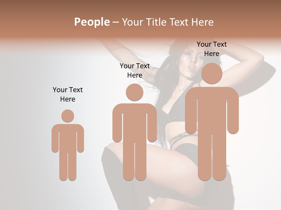 Performance Female Indoor PowerPoint Template
