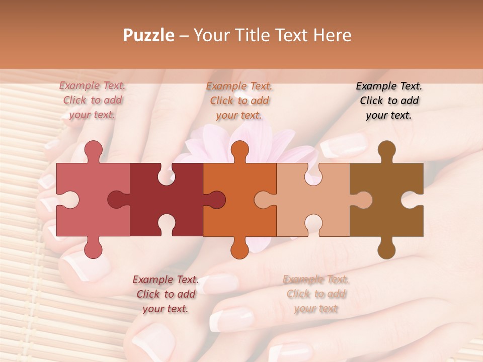 Finger Therapy Natural PowerPoint Template