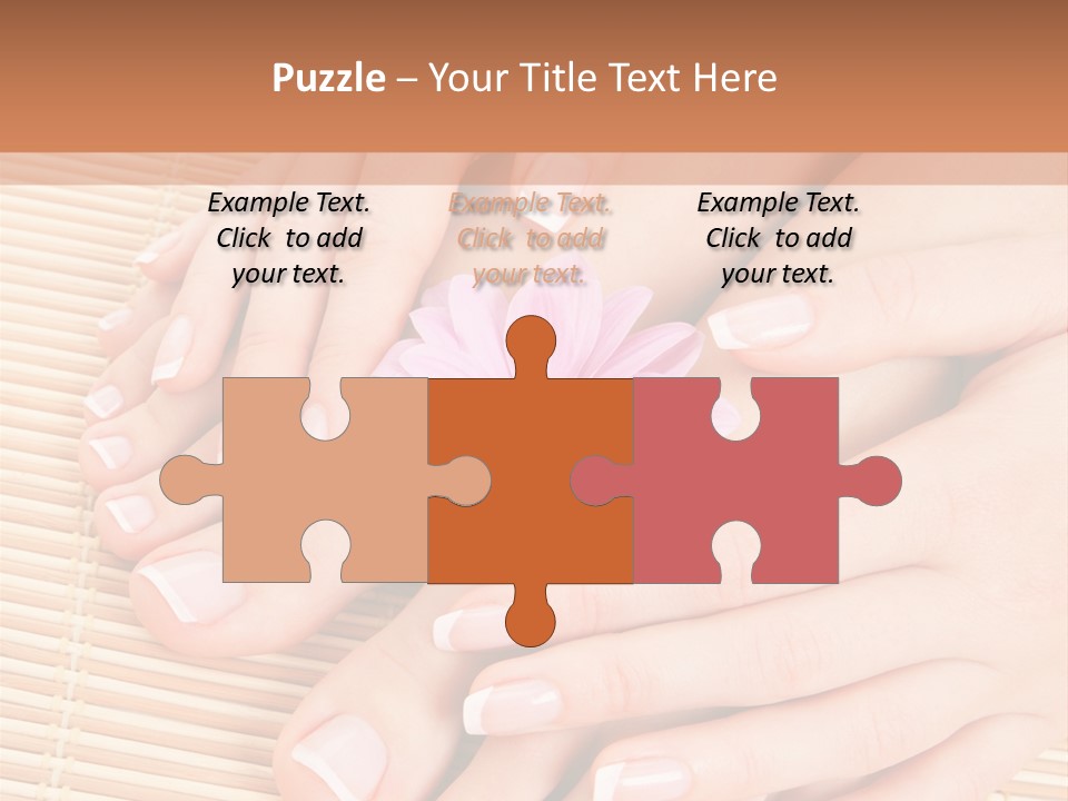 Finger Therapy Natural PowerPoint Template