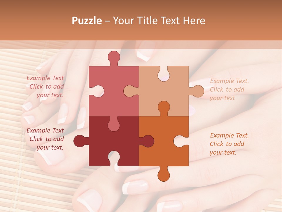 Finger Therapy Natural PowerPoint Template