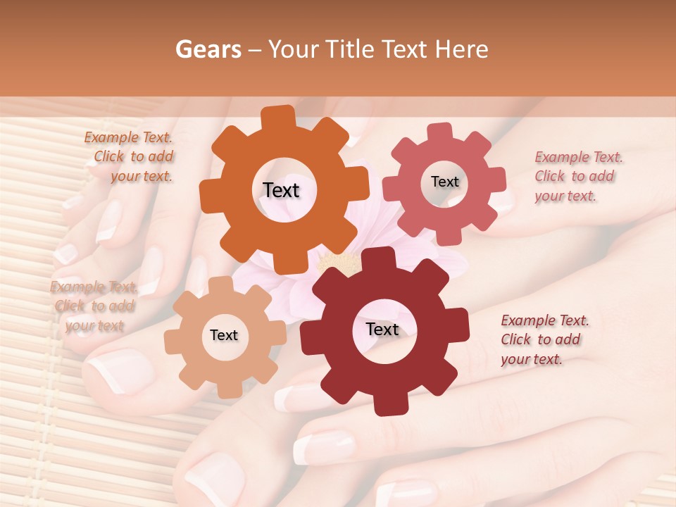 Finger Therapy Natural PowerPoint Template