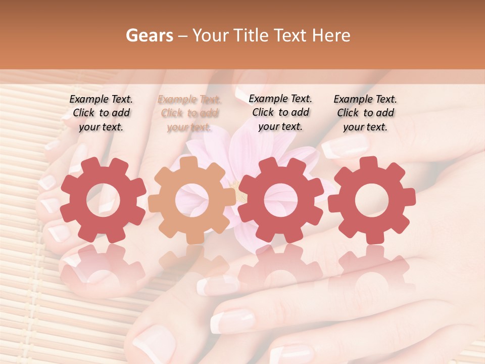 Finger Therapy Natural PowerPoint Template