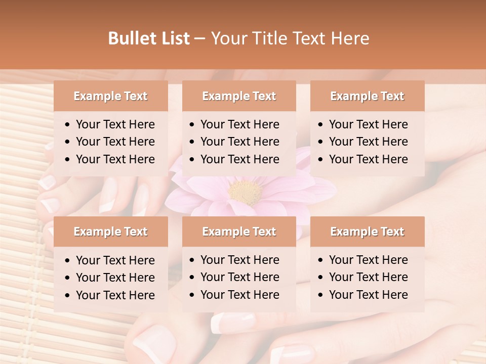 Finger Therapy Natural PowerPoint Template