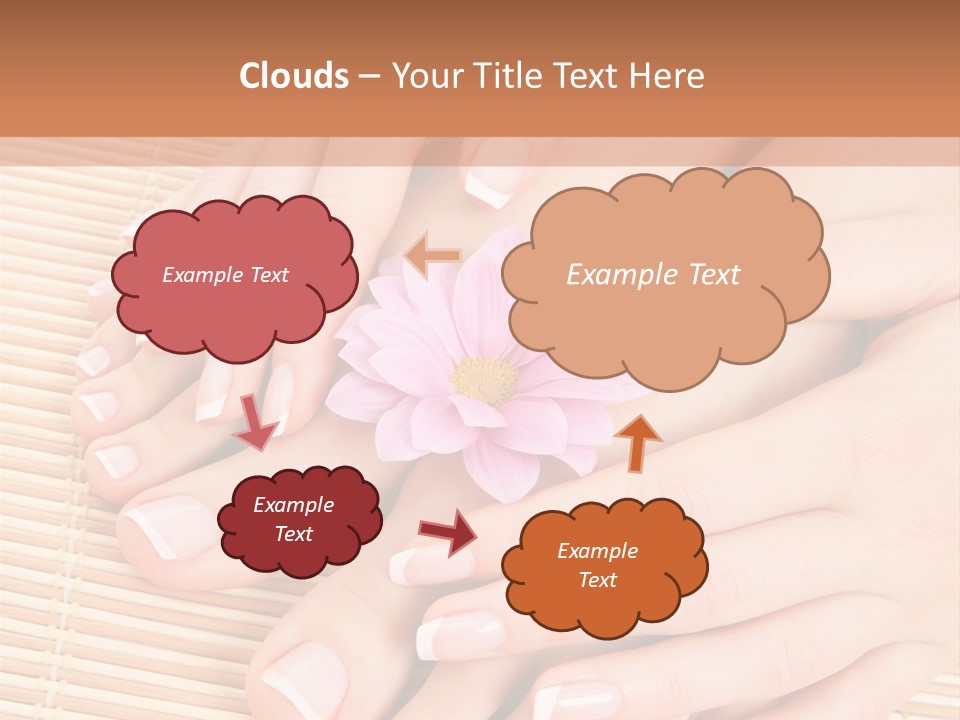 Finger Therapy Natural PowerPoint Template