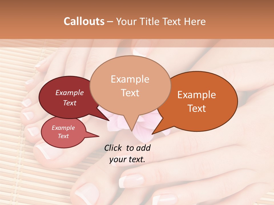 Finger Therapy Natural PowerPoint Template