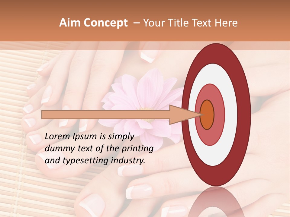 Finger Therapy Natural PowerPoint Template