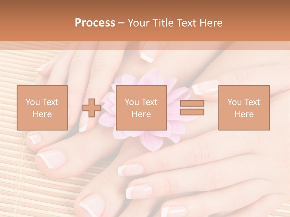 Finger Therapy Natural PowerPoint Template