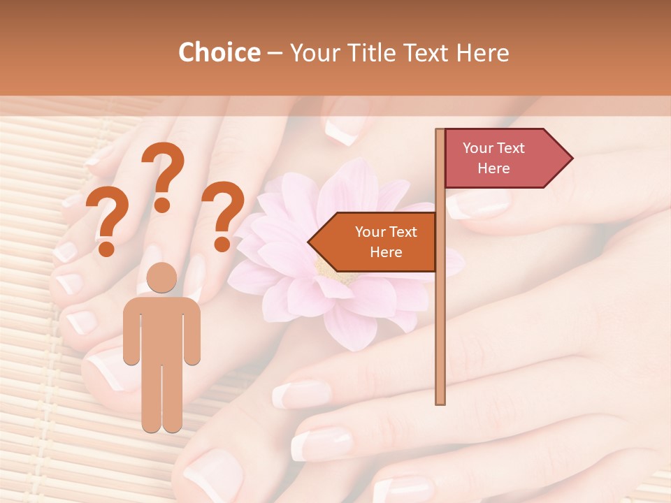 Finger Therapy Natural PowerPoint Template