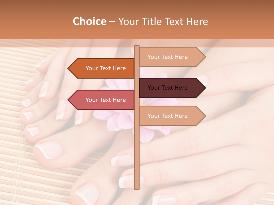 Finger Therapy Natural PowerPoint Template