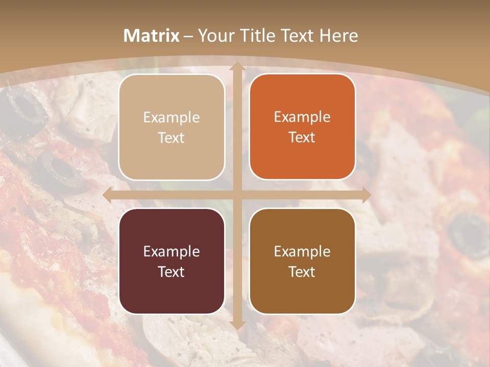 Flour Tomato Leaf PowerPoint Template