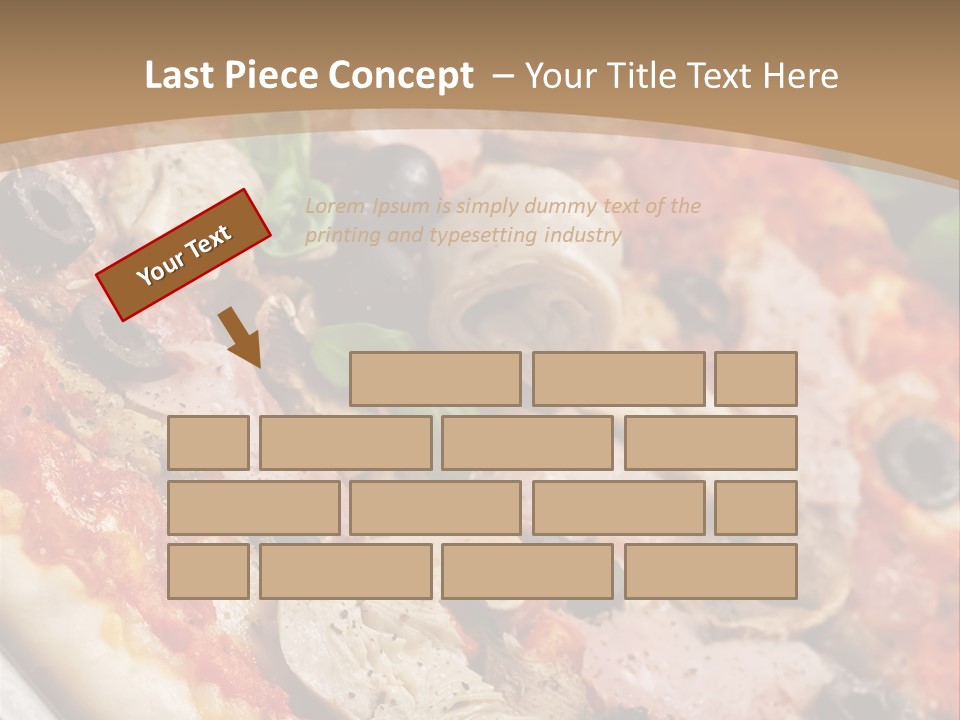 Flour Tomato Leaf PowerPoint Template