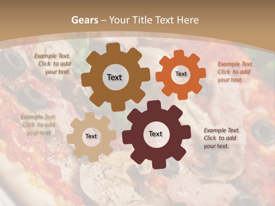 Flour Tomato Leaf PowerPoint Template