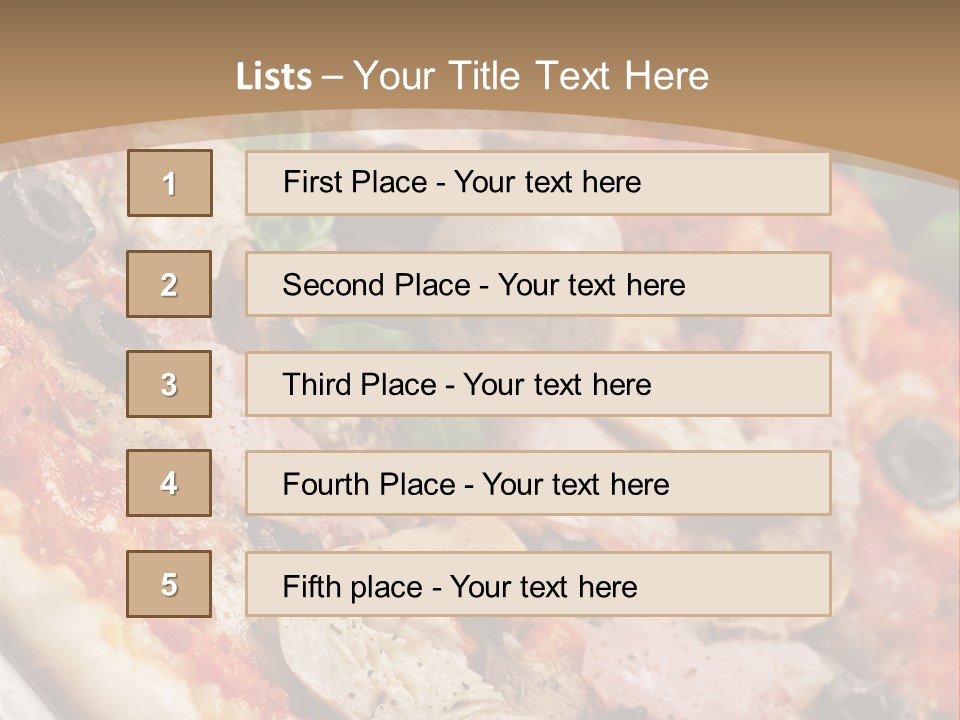 Flour Tomato Leaf PowerPoint Template