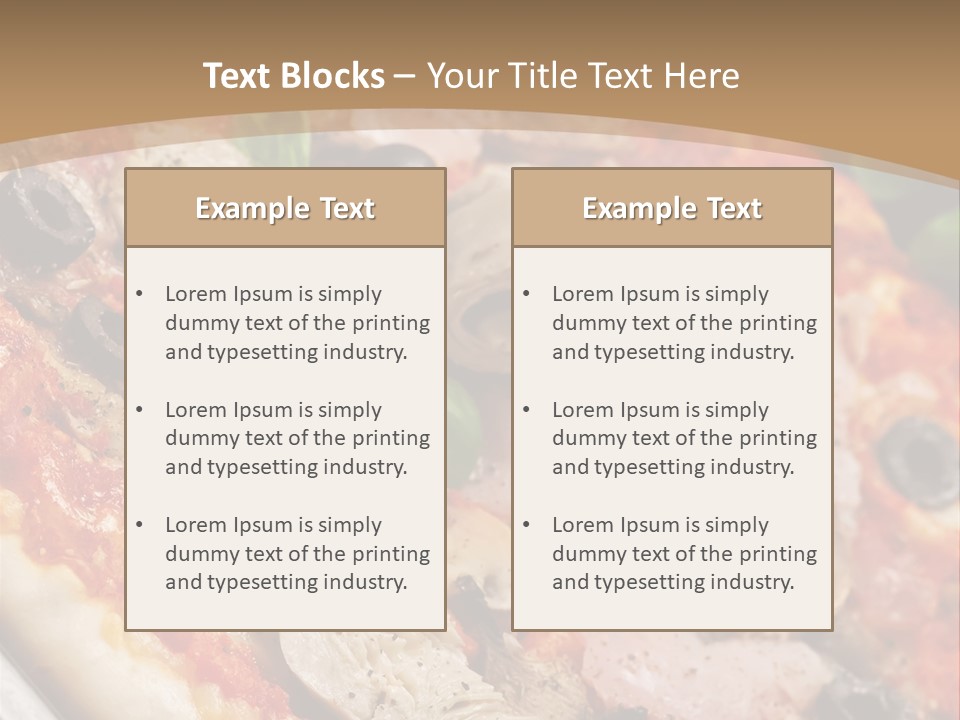 Flour Tomato Leaf PowerPoint Template