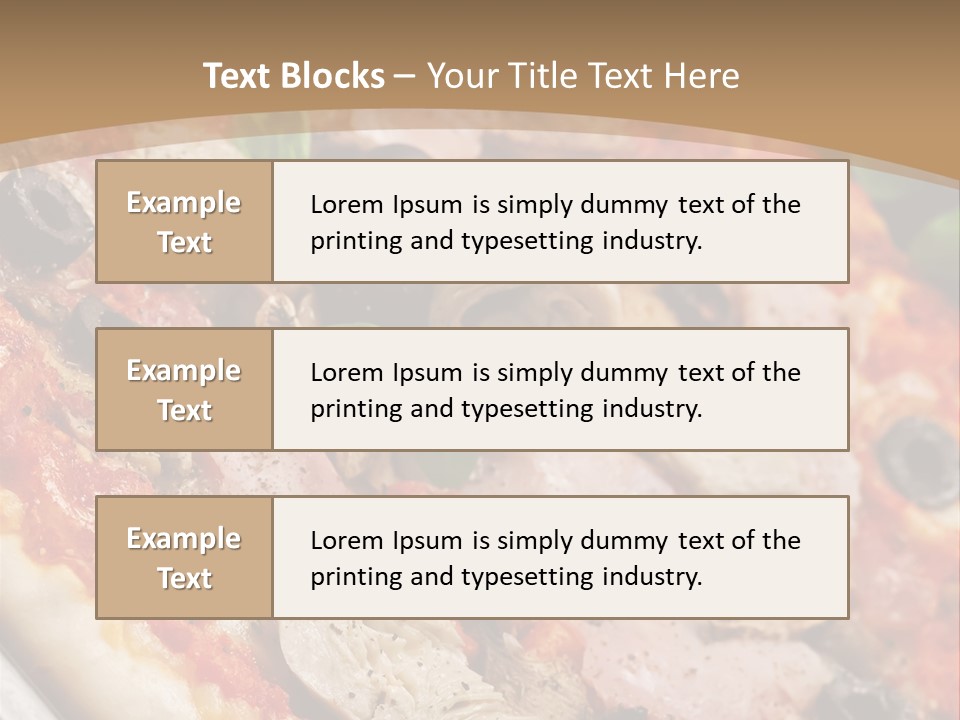 Flour Tomato Leaf PowerPoint Template