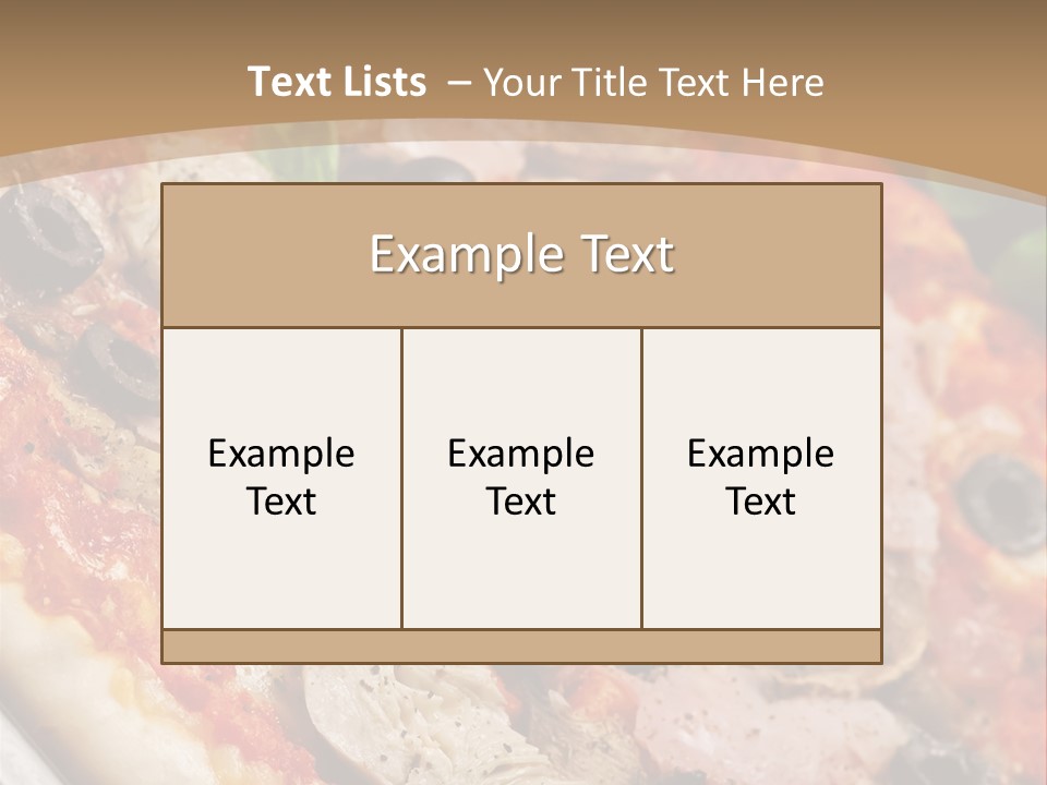 Flour Tomato Leaf PowerPoint Template