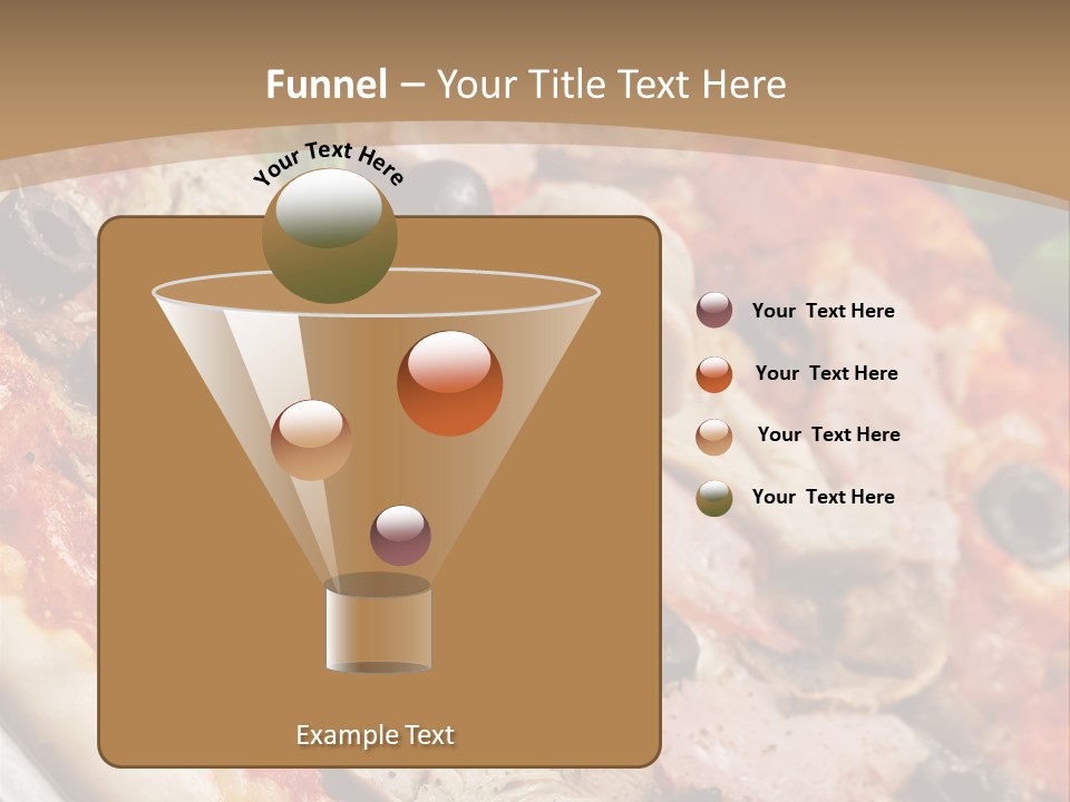 Flour Tomato Leaf PowerPoint Template