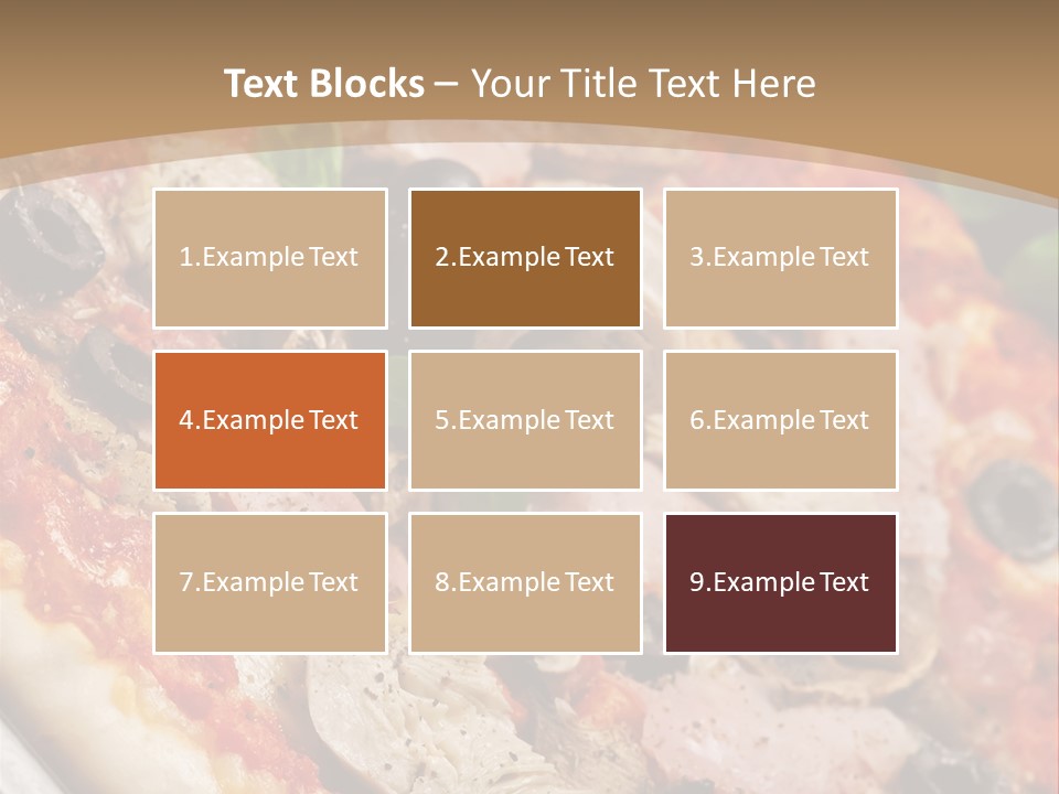 Flour Tomato Leaf PowerPoint Template