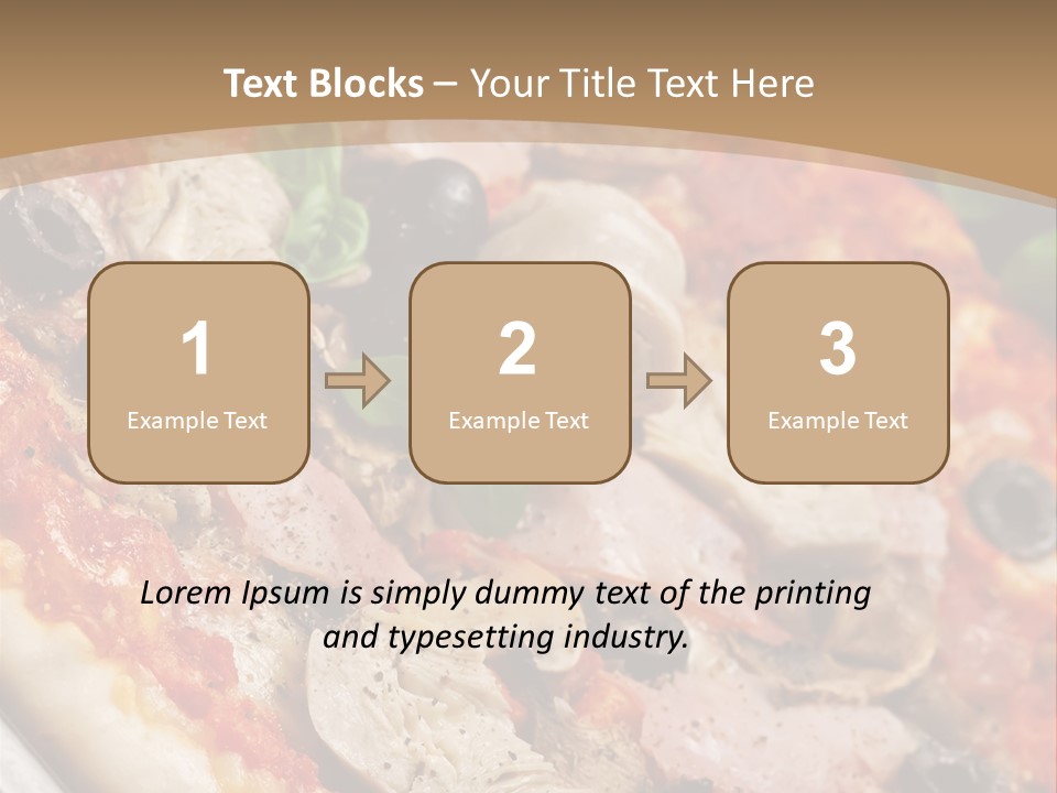 Flour Tomato Leaf PowerPoint Template