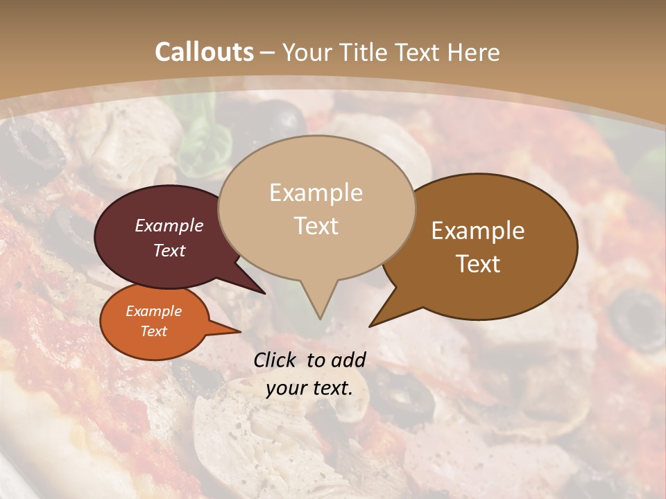 Flour Tomato Leaf PowerPoint Template