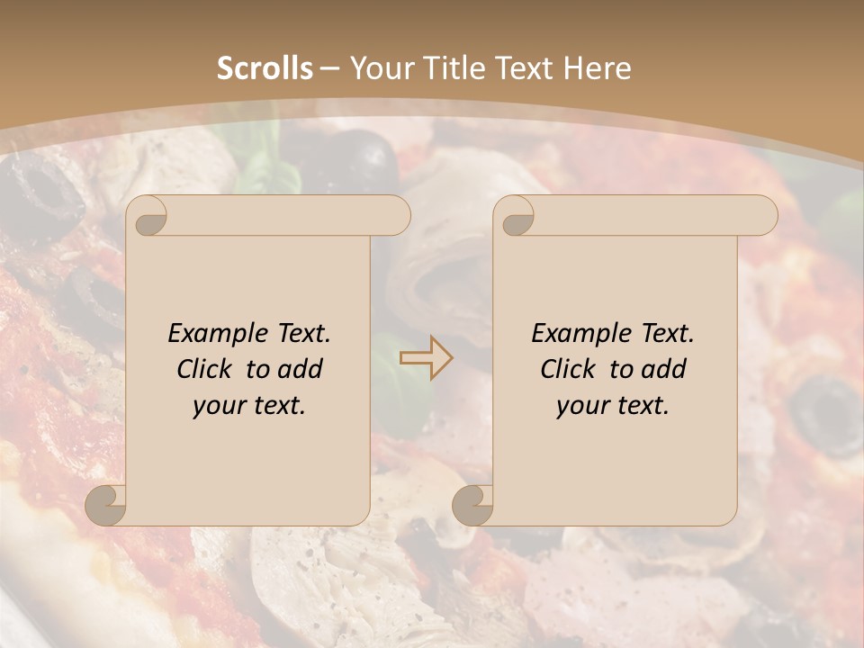 Flour Tomato Leaf PowerPoint Template