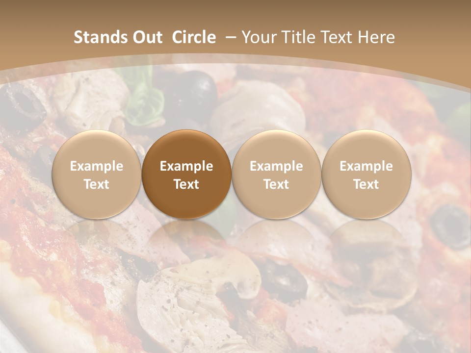 Flour Tomato Leaf PowerPoint Template