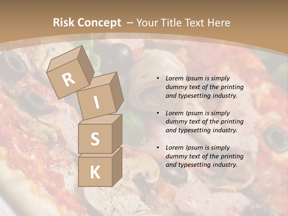 Flour Tomato Leaf PowerPoint Template