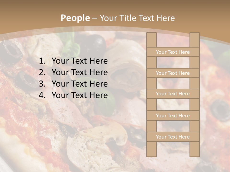 Flour Tomato Leaf PowerPoint Template