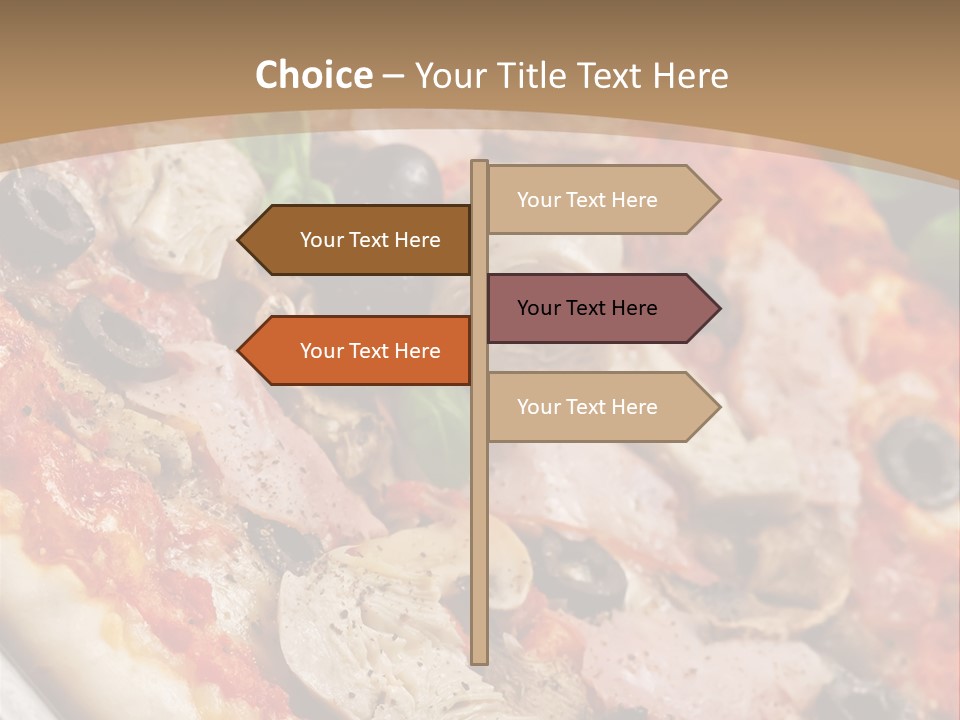 Flour Tomato Leaf PowerPoint Template