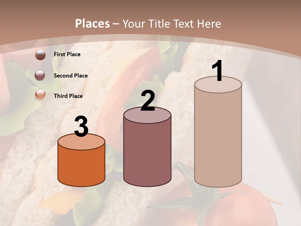 Vegetarian Breakfast Cuisine PowerPoint Template