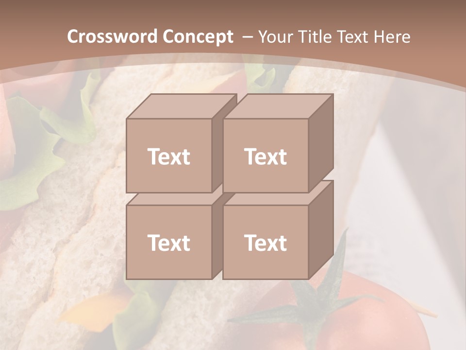 Vegetarian Breakfast Cuisine PowerPoint Template